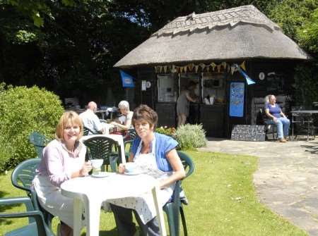 Whitstable Tea Gardens: Managers Fiona Hatton and Sue White