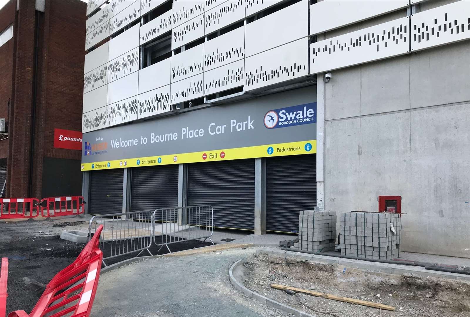 Sittingbourne's new multi-storey car park is set to open in summer 2019 (11053763)