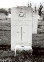 Grave of Sgt E Bishop at Leysdown