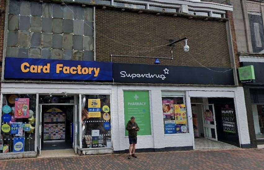 Superdrug in Sittingbourne are no longer offering covid vaccines. Picture: Google Maps (56141932)
