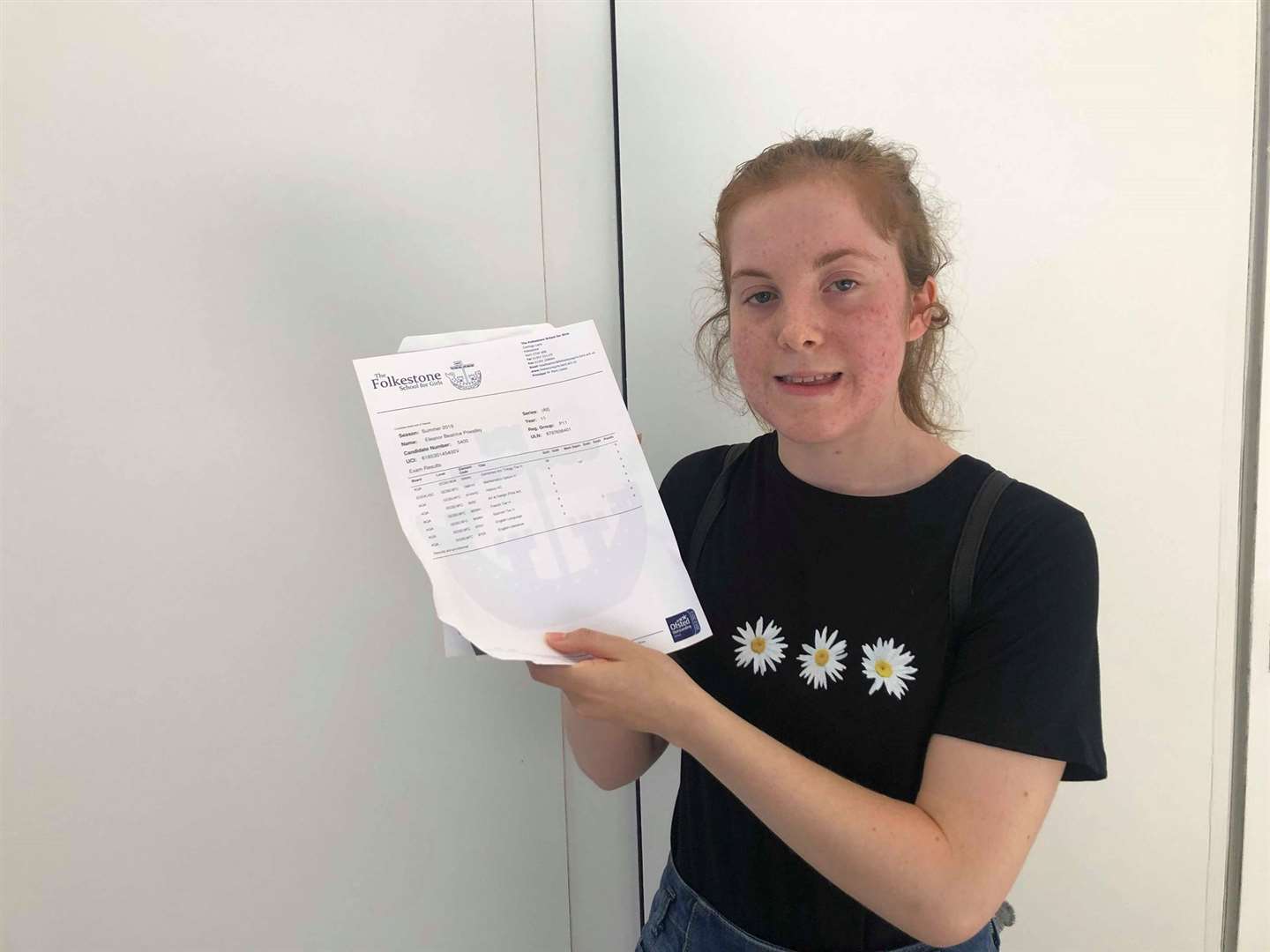 Eleanor Priestly says she is really pleased with her results (15606545)