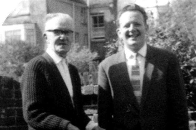 Peter Herley (right), pictured with his father