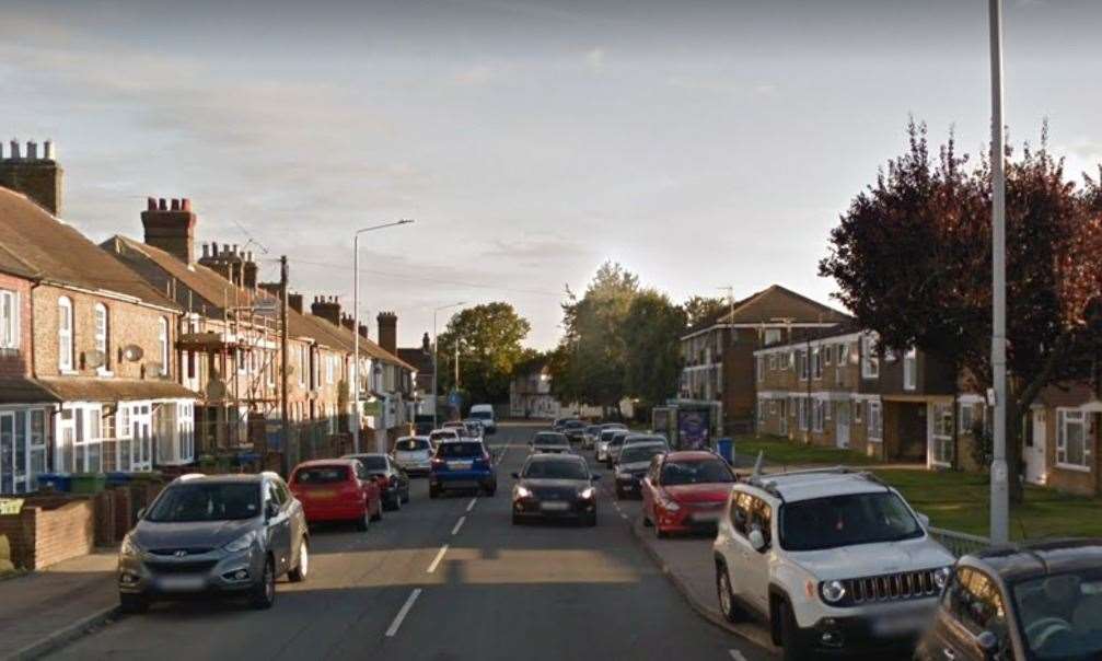 There have been reports of young people verbally abusing members of the public in Murston Road. Picture: Google Street View