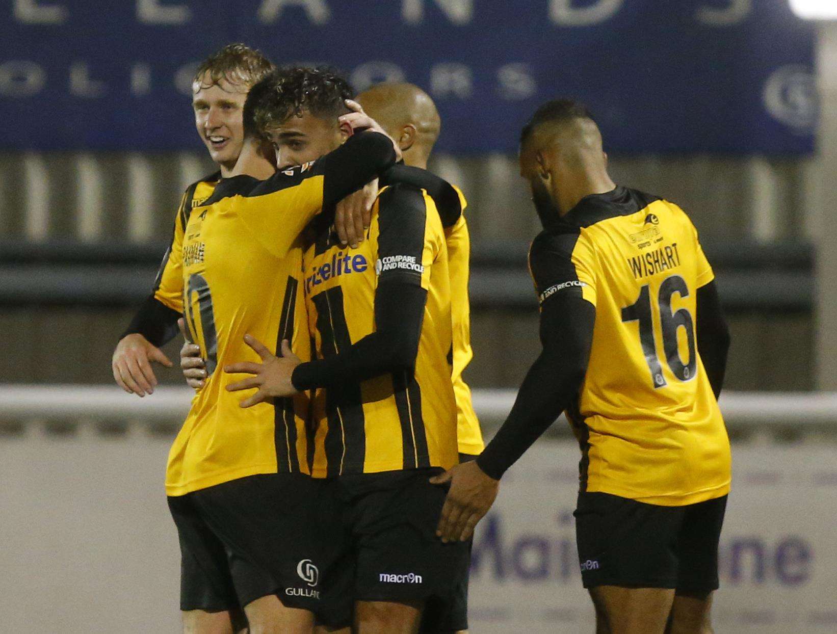 Harry Wheeler wants Maidstone to entertain against Gateshead this weekend Picture: Andy Jones