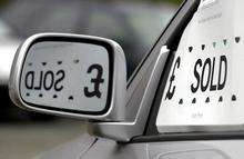New car sales rise for '13' number plate