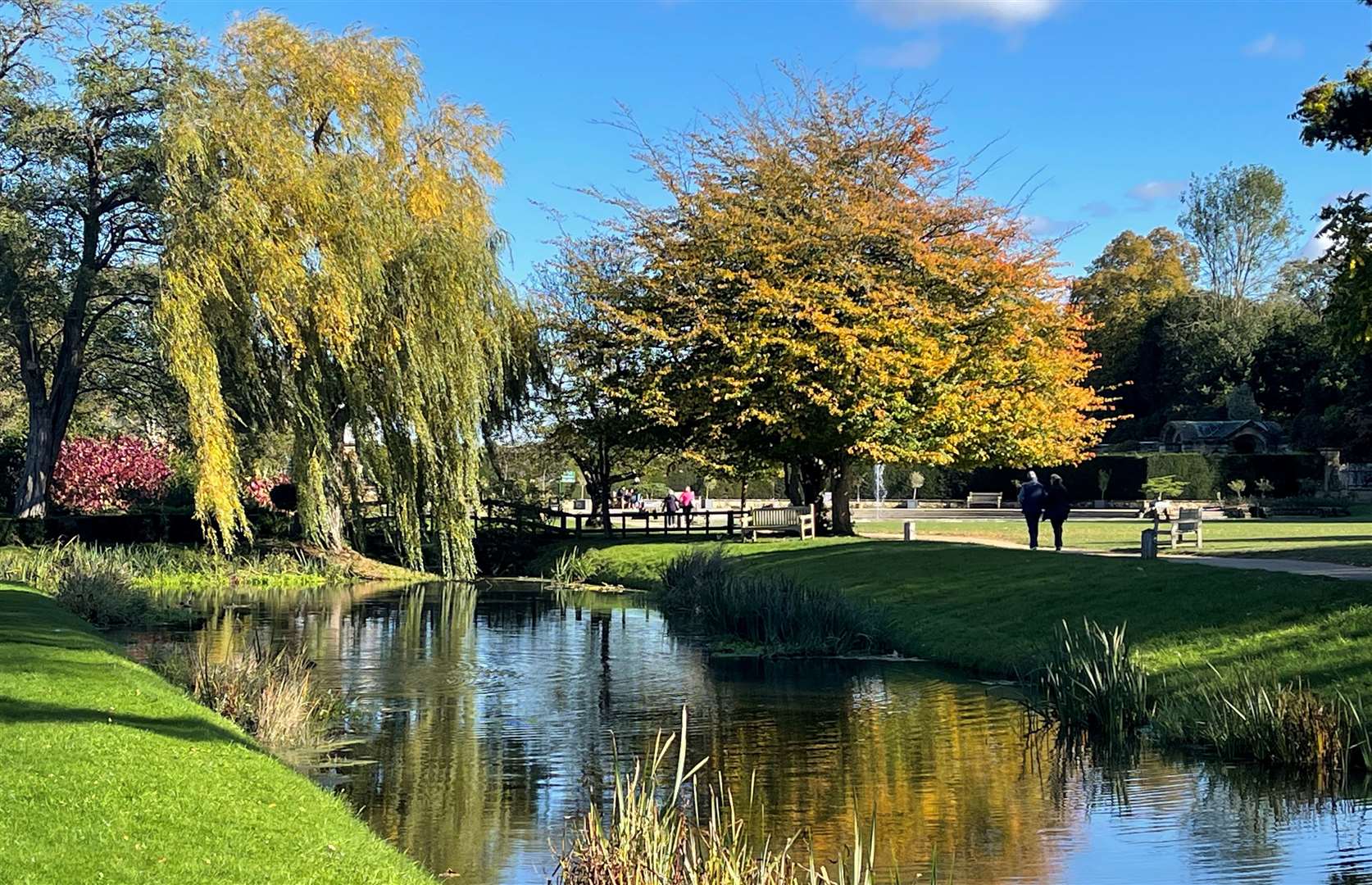 Hever Castle is celebrating the season with its Autumn in Colour event. Picture: Hever Castle and Gardens