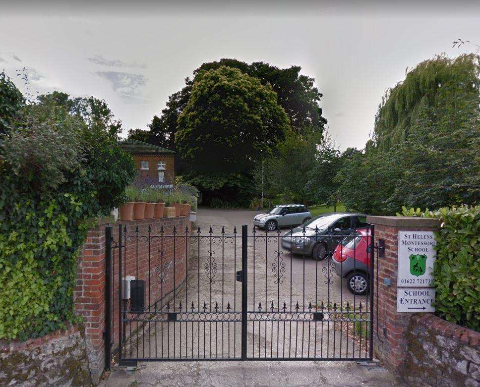 St Helens Montessori in East Farleigh, Maidstone. Picture: Google (6111298)
