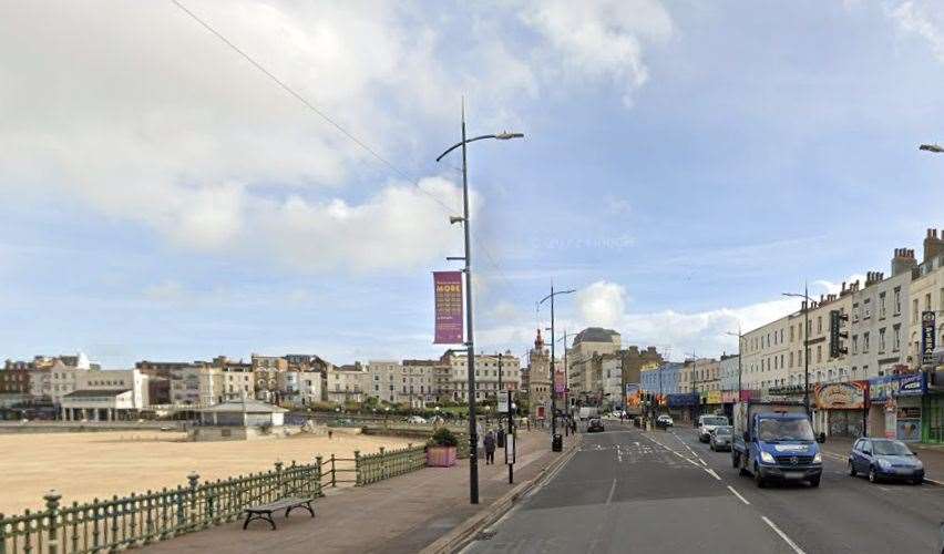 The new restaurant will be by the sea in Margate. Picture: Google