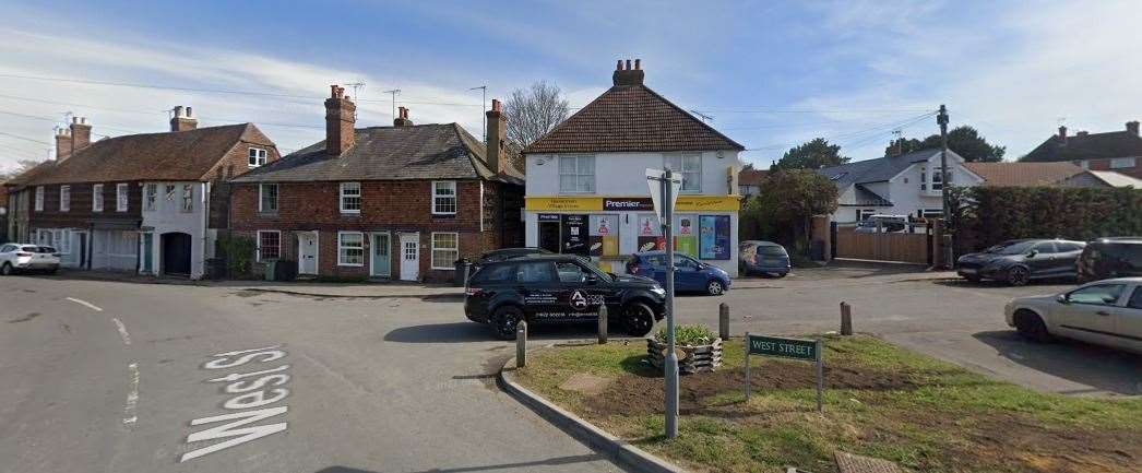 West Street in Harrietsham is among the roads that would see a 20mph speed limit introduced. Picture: Google