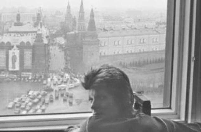 Bowie secretly filming in Moscow in 1973