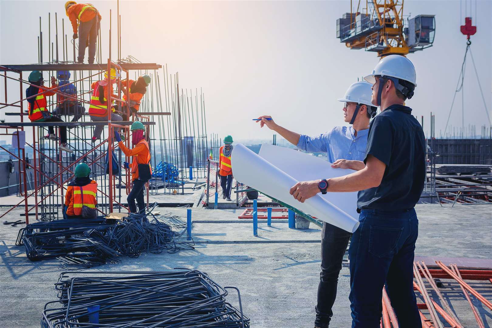 Roles in construction and housing have typically been male-dominated. Stock image