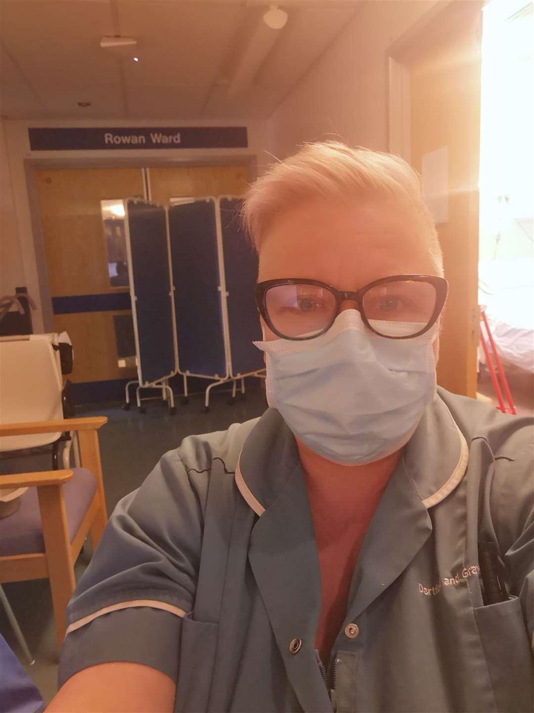 Teresa Knapp, a 44-year-old nurse assistant at Darent Valley Hospital