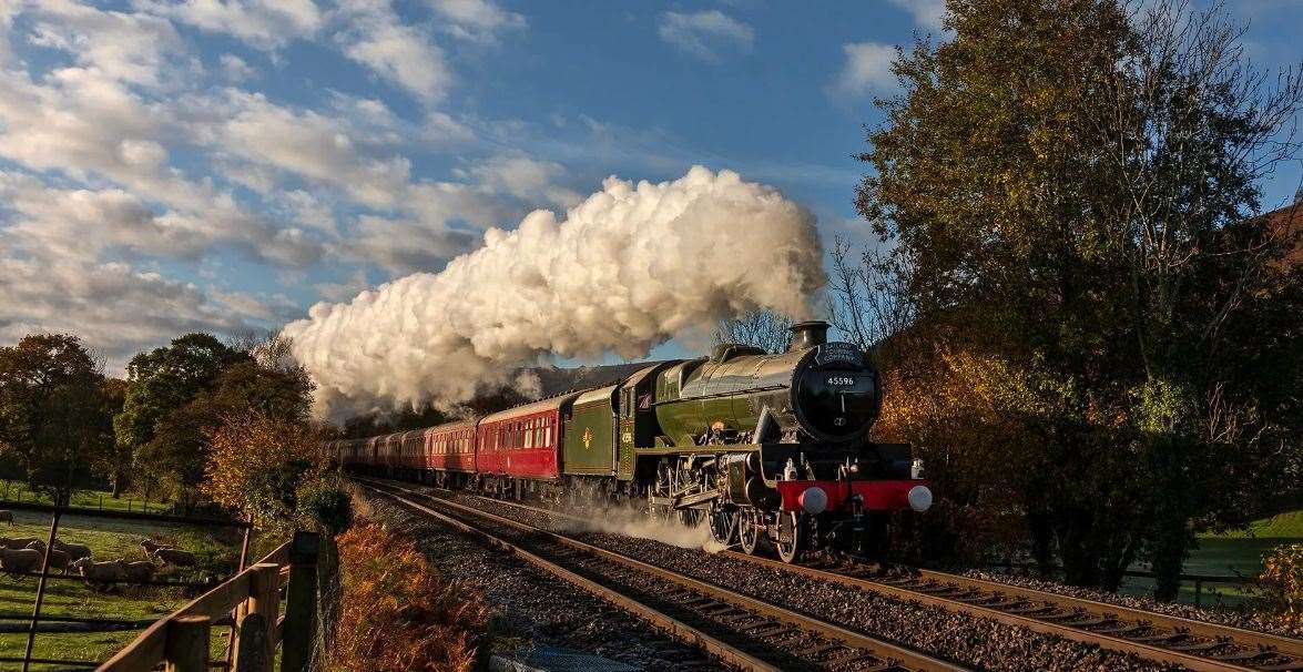 The Armistice Kentish Belle will be seen throughout the county today. Picture: The Railway Touring Company