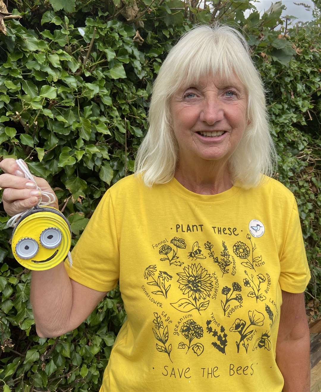 Sharon Irvine is helping to run nature holiday club for schoolchildren