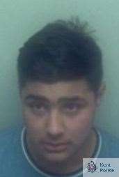 Teenage drug dealer Mehmet Kara, who was operating on the streets of Chatham, has been jailed. Picture: Kent Police