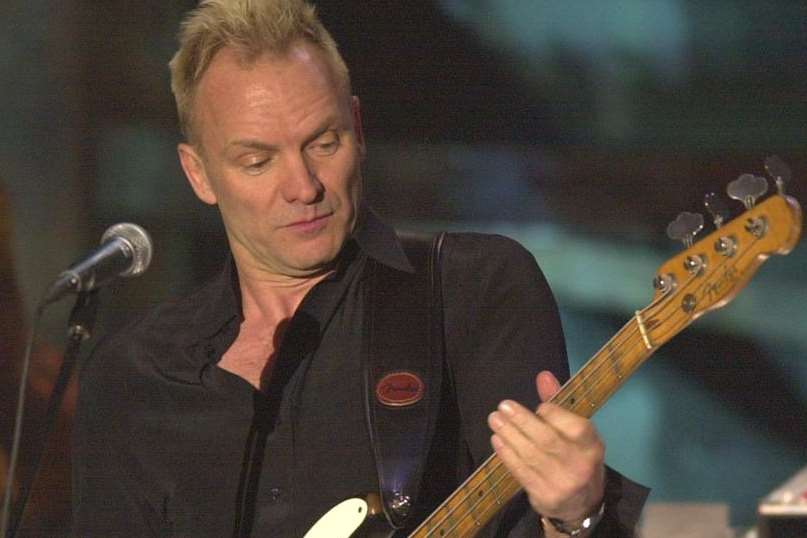 Rock legend Sting