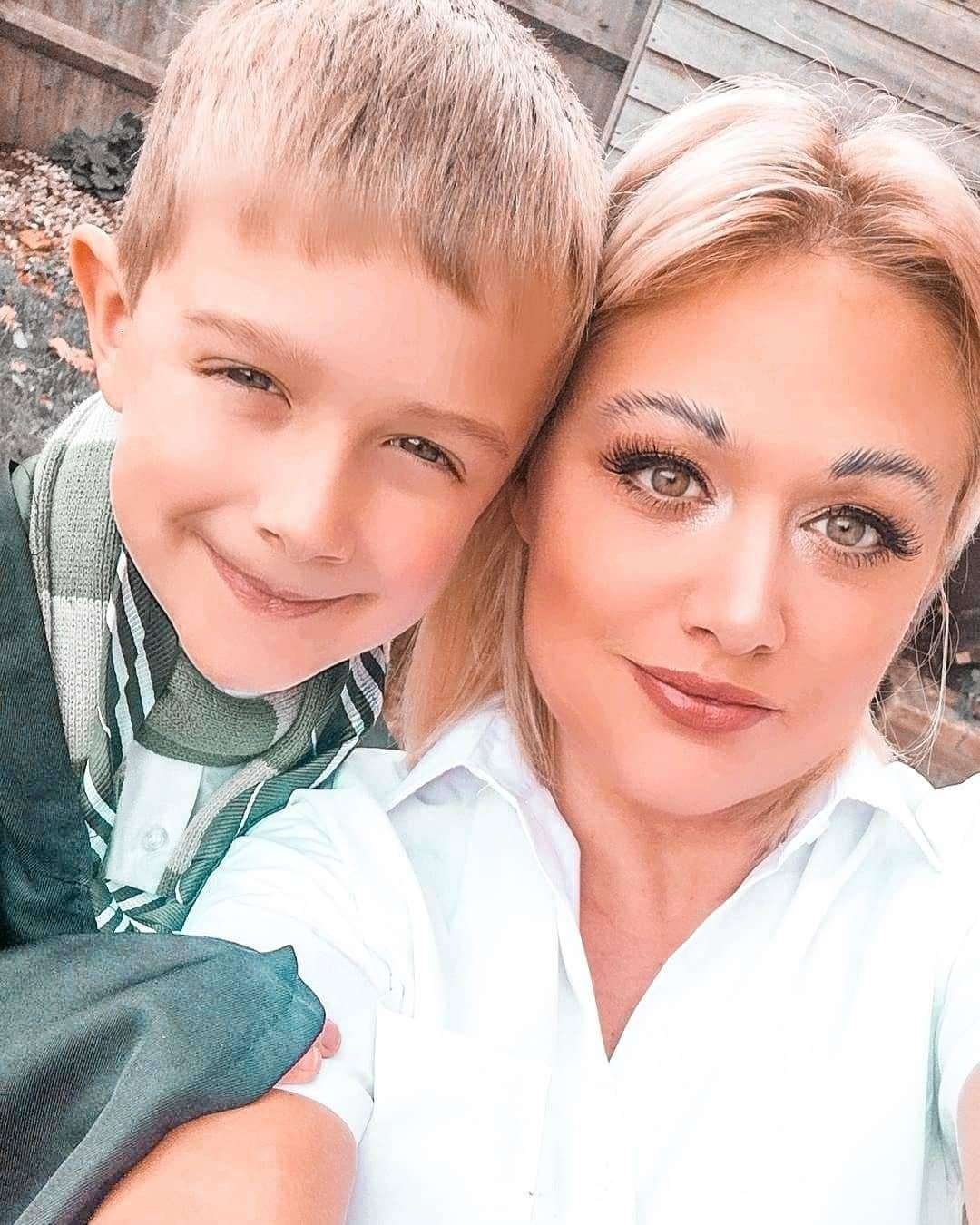 Aysha and her seven-year-old son Oscar Picture: Aysha Reardon