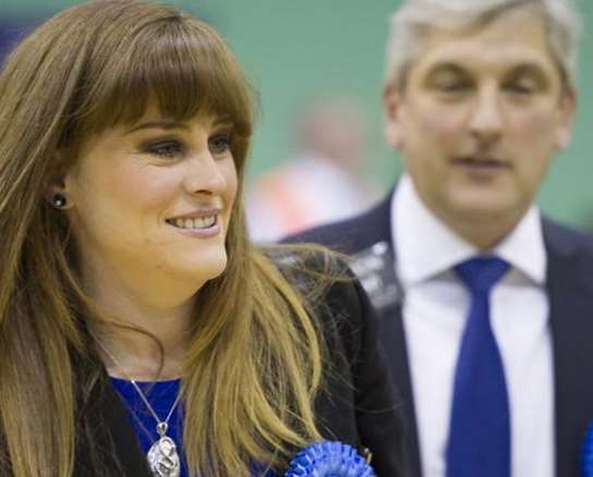 Kelly Tolhurst won back Rochester and Strood for the Tories at the general election
