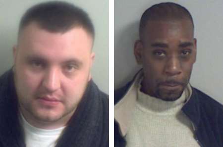 Anthony Woodford and David Lewinson have each been jailed for eight years