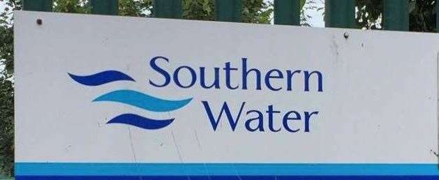 Southern Water is working to fix the water leak