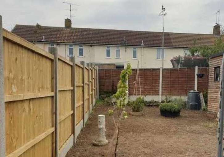 The couple are to convert their back garden in Gillingham into a cattery. Picture: Jordan Osborne