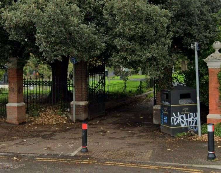 Police were called to Dane Park in Margate after a report of indecent exposure. Picture: Google