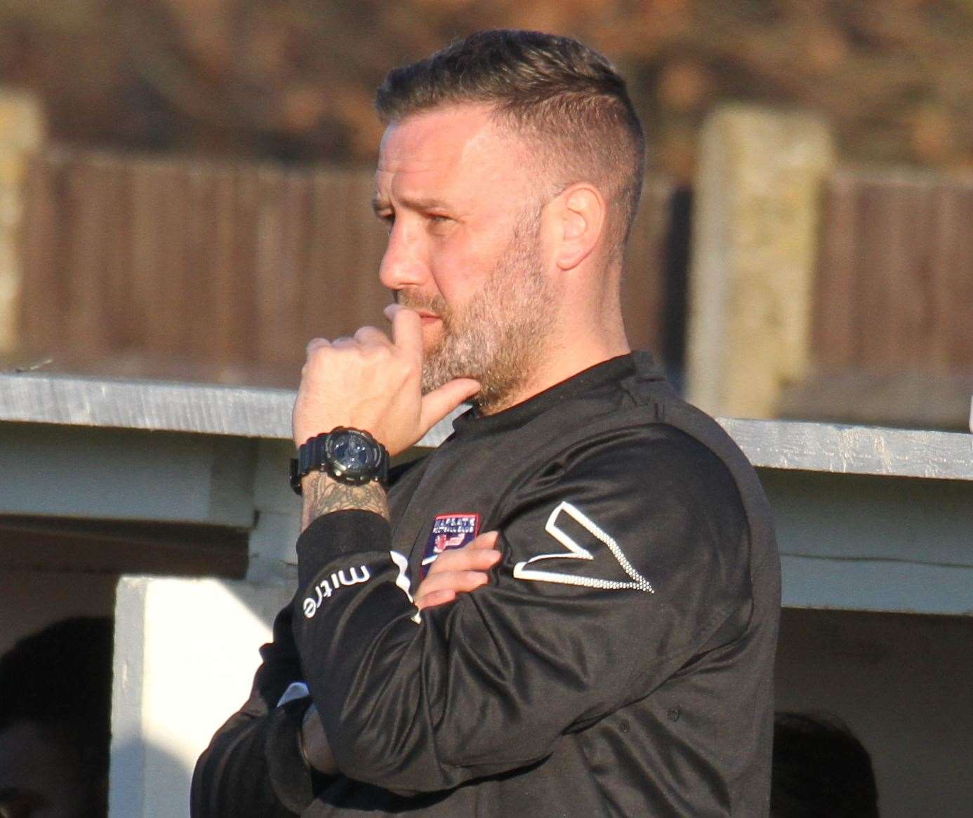 Margate manager Jay Saunders (12581400)