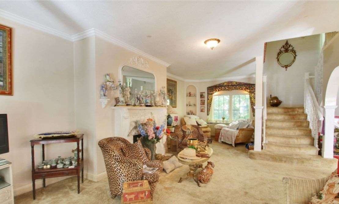The property has three spacious reception rooms Picture: Jackson-Stops