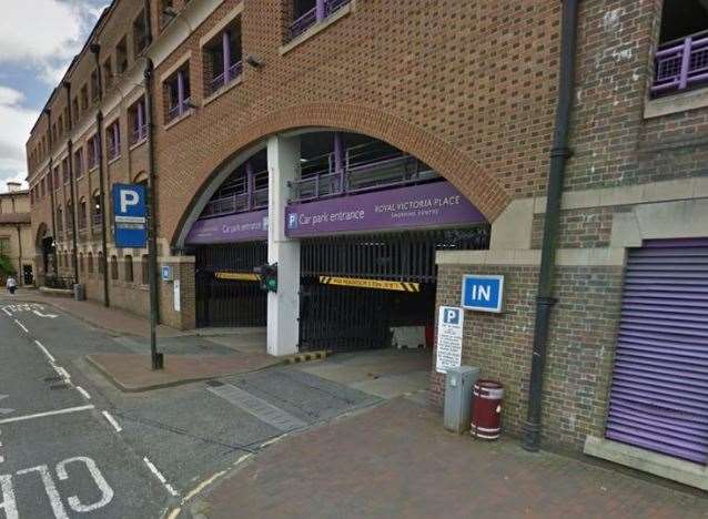 Royal Victoria Place car park could be subject to changes. Picture: Google Street View