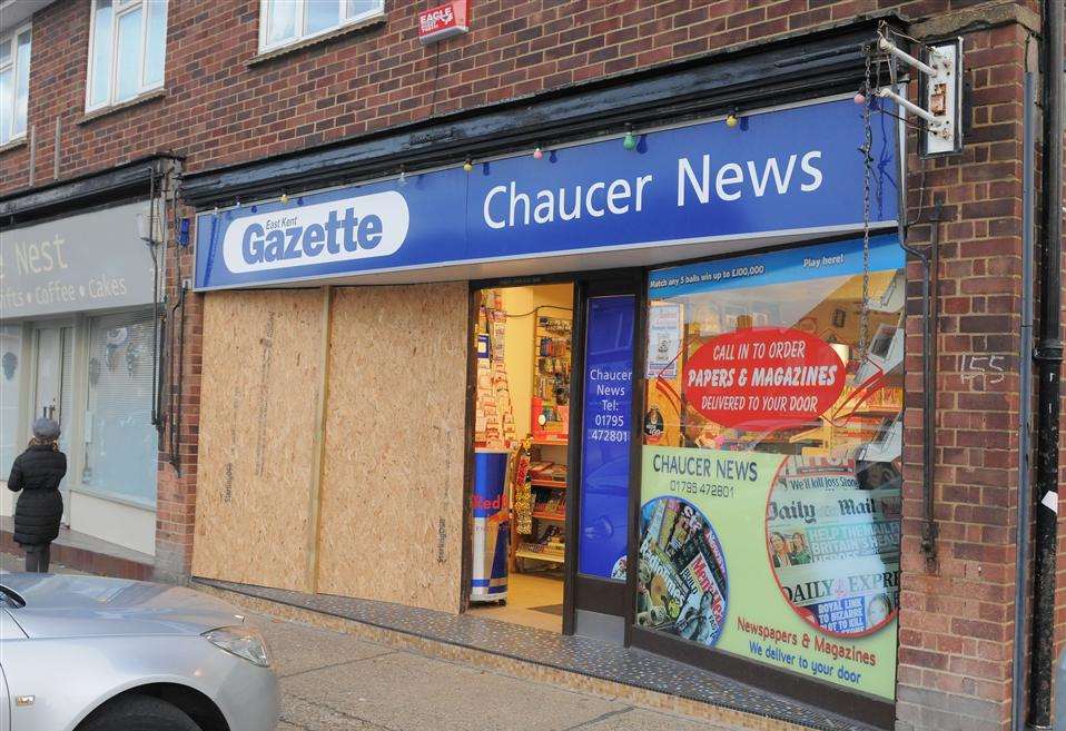 Chaucer News has been subjected to several raids. Picture: Steve Crispe