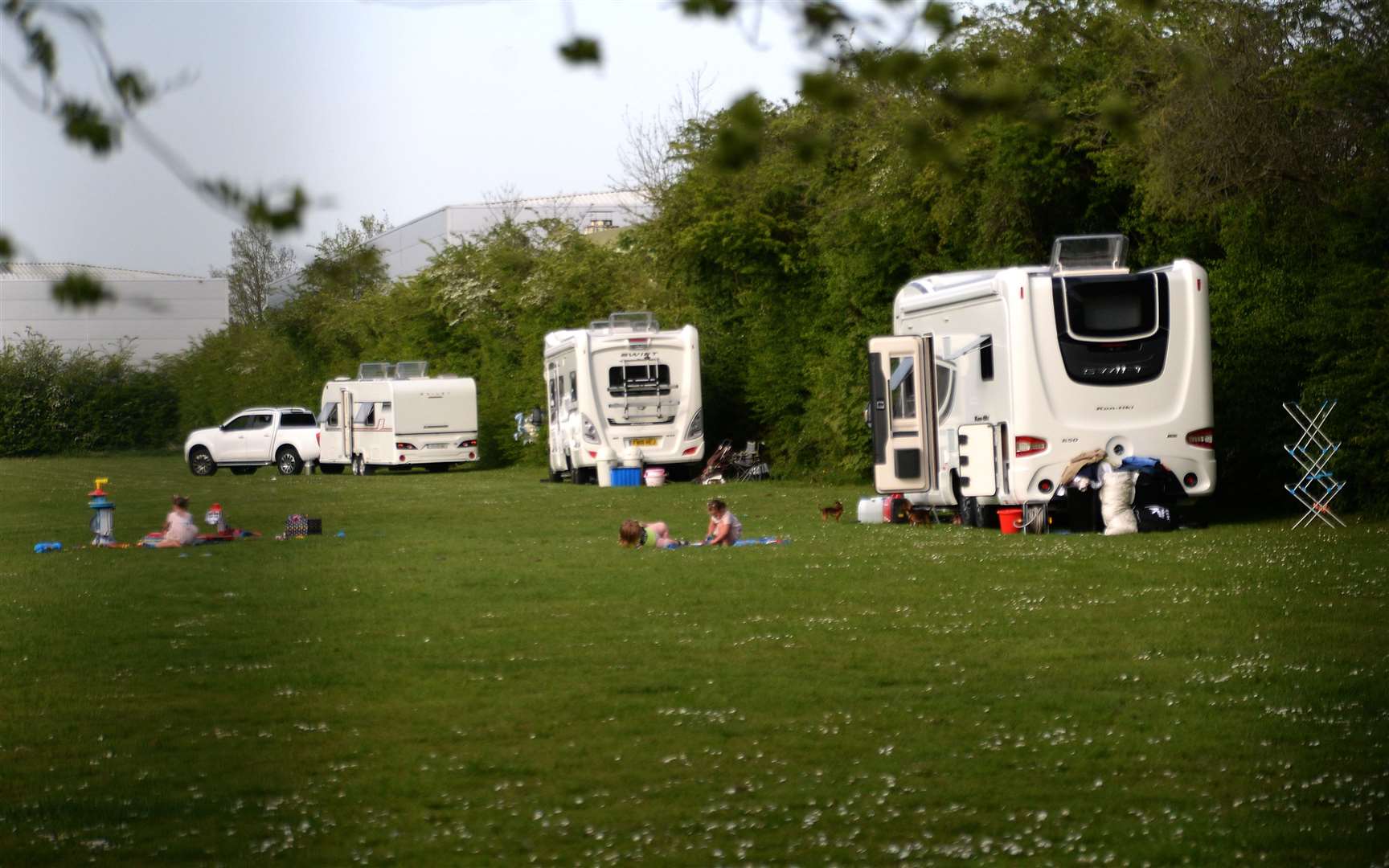 Investment will help to reduce the number of unofficial traveller encampments. Picture: Vikki Lince