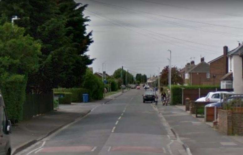 Police responded to reports of a baby having trouble breathing in St George's Avenue, Sheerness. Photo: Google