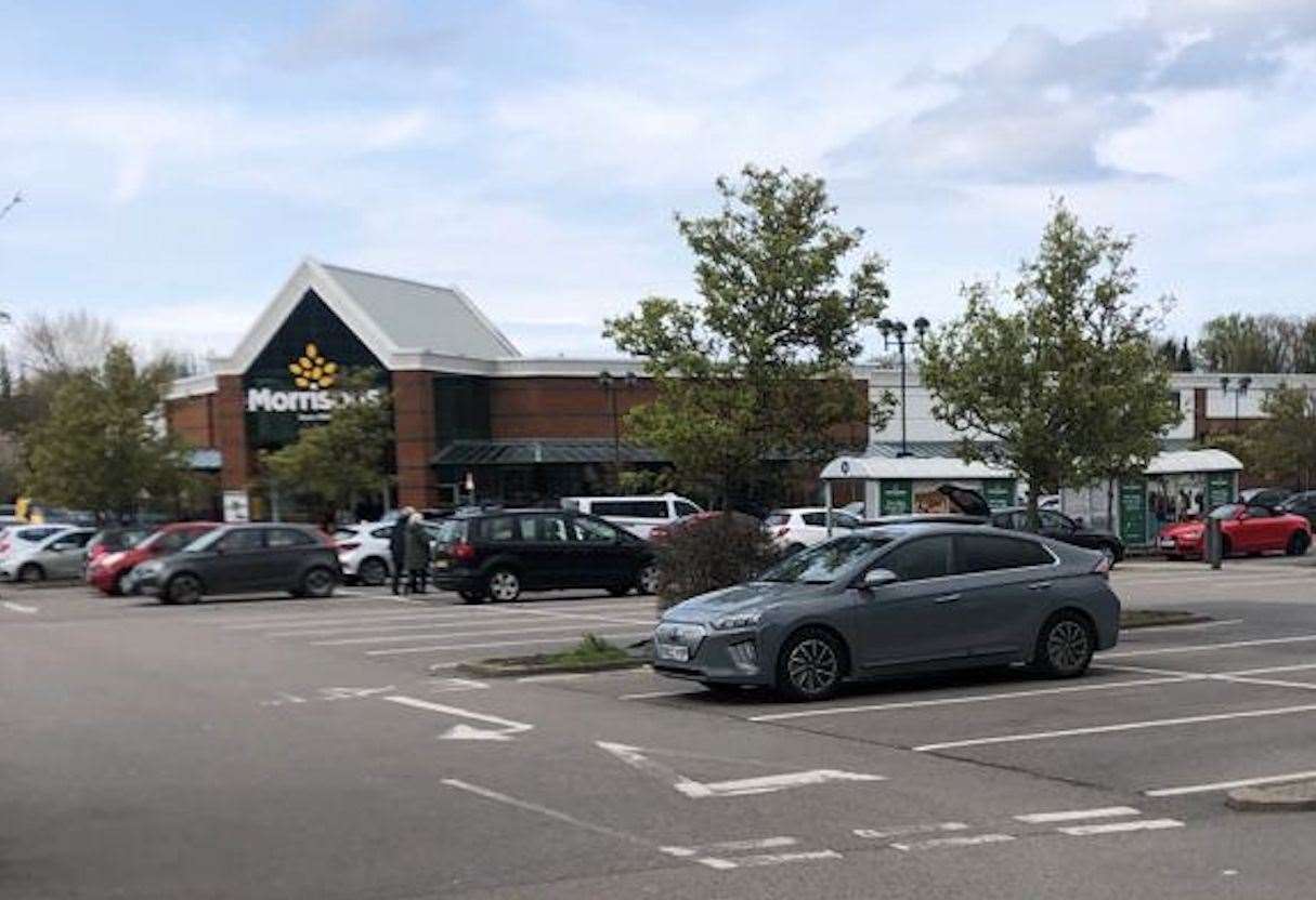 Protestors visited Morrisons in Wincheap, Canterbury