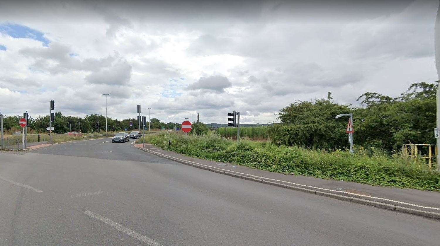 Highways officials say there are two-mile queues along the A2 this morning. Picture: Google