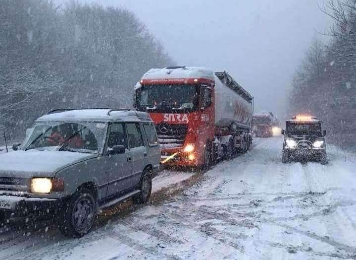 Doctors and nurses needed help getting to work as the storm continued