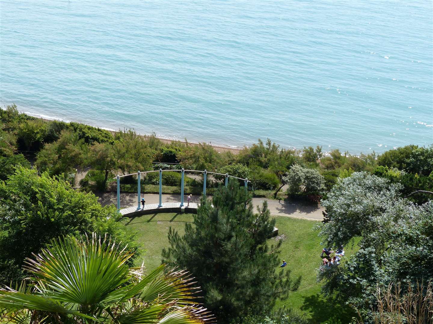 Enjoy a day at the coast in the Lower Leas park in Folkestone. Picture: Jane Connolly