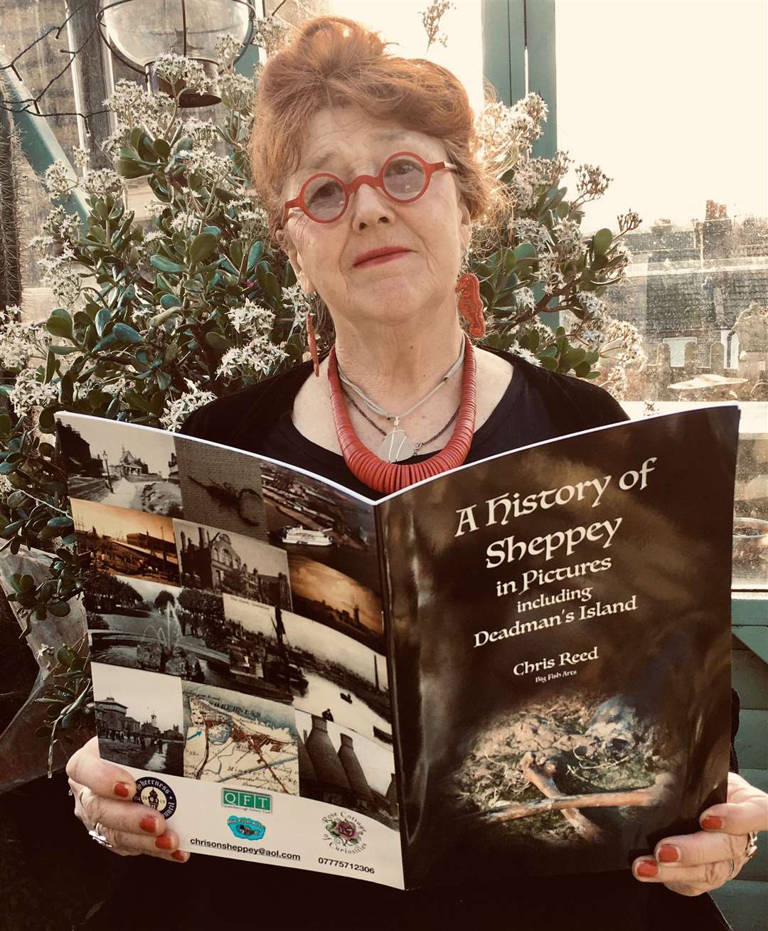 Chris Reed and her book A History of Sheppey In Pictures
