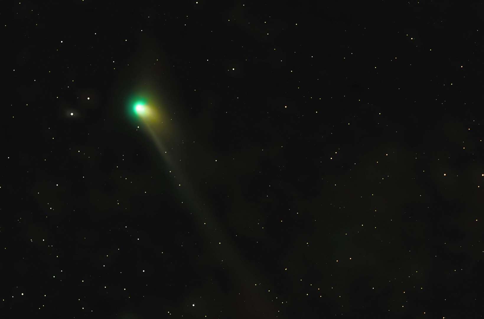 The Green Comet captured from Sheerness, Kent in January. Picture: Danny K.