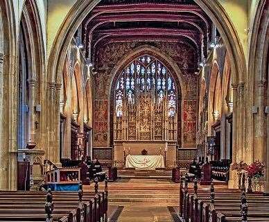 The church is currently open for worship, weddings, funerals, baptisms and booked events