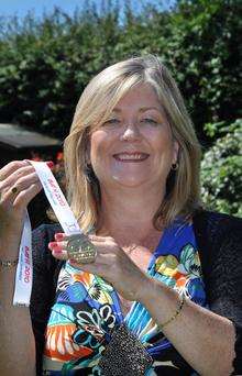 Sue Hills, 54, from Ashford is taking part in this year’s Transplant Games in Medway.