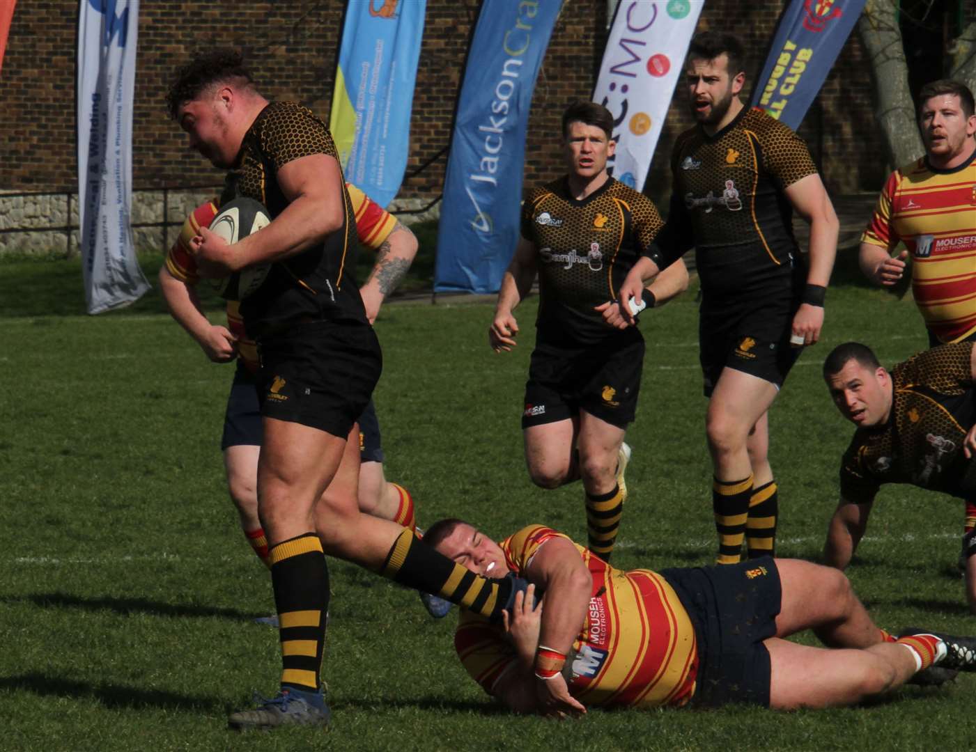 Leaders Camberley proved too strong for Medway on Saturday. Picture: Paul Wardzynski