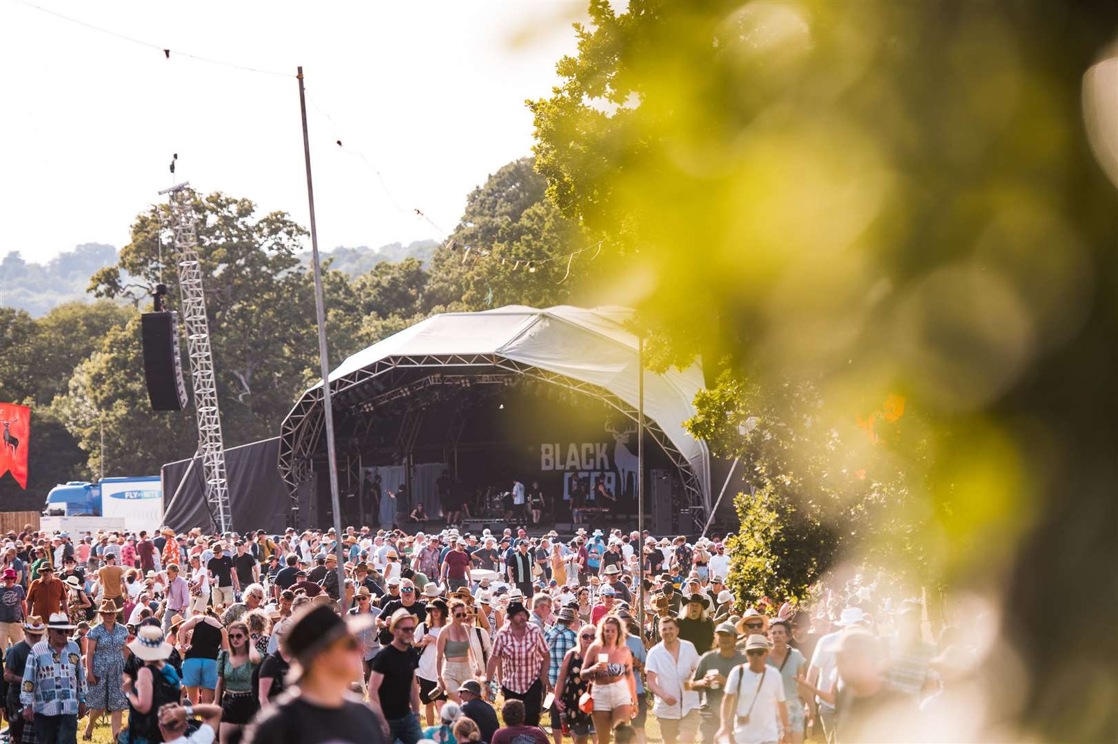crowds rolled to return to the festival after two years out. Picture: @CaitlinMogridge/Black Deer Festival 2022