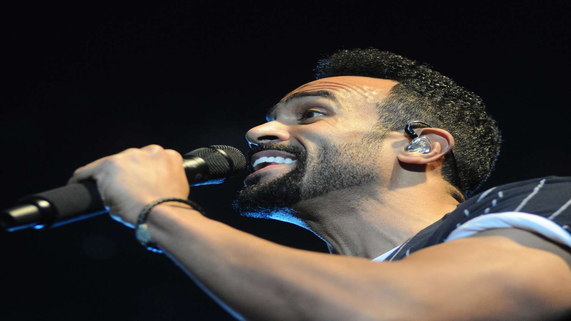 Craig David performing at the Rochester Castle concerts Picture: Steve Crispe