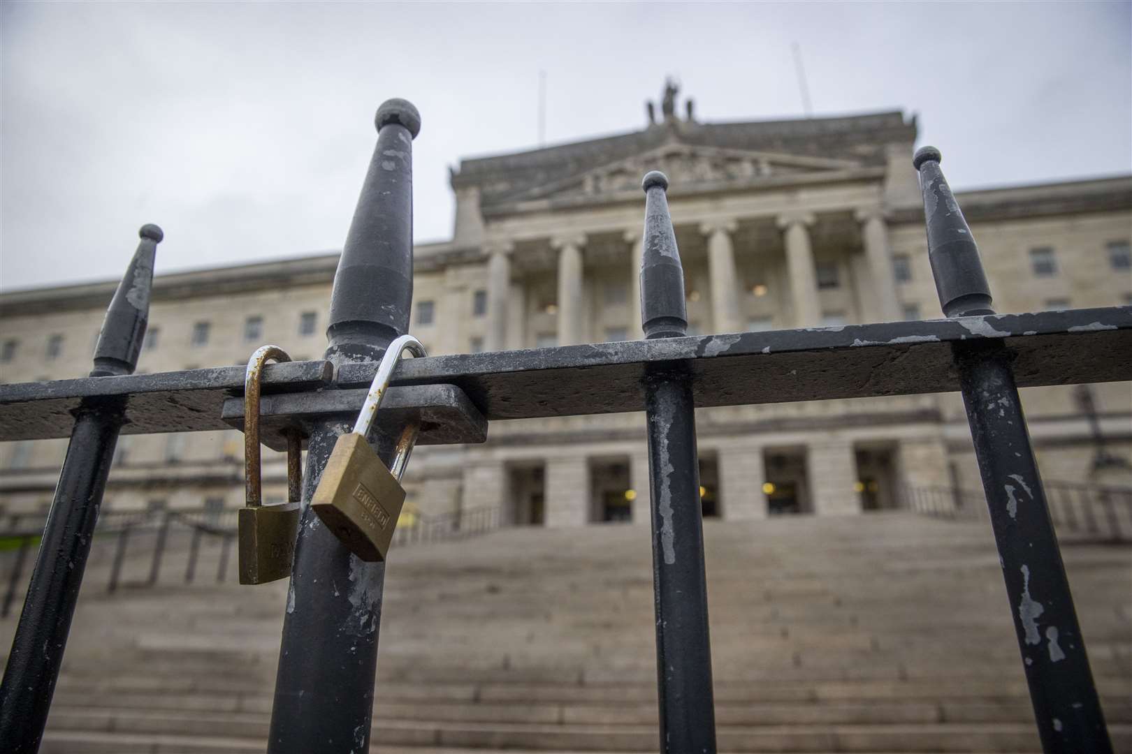 The DUP has been blocking powersharing at Stormont for more than a year (Liam McBurney/PA)