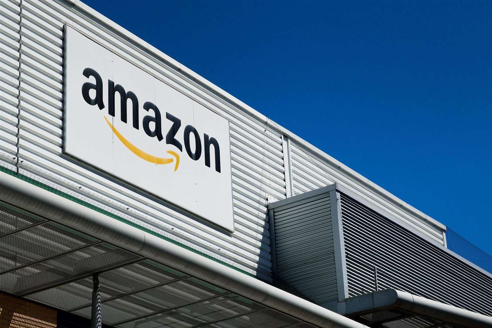 The company hopes to hire hundreds of people in Kent to support the festive rush. Pic: Amazon