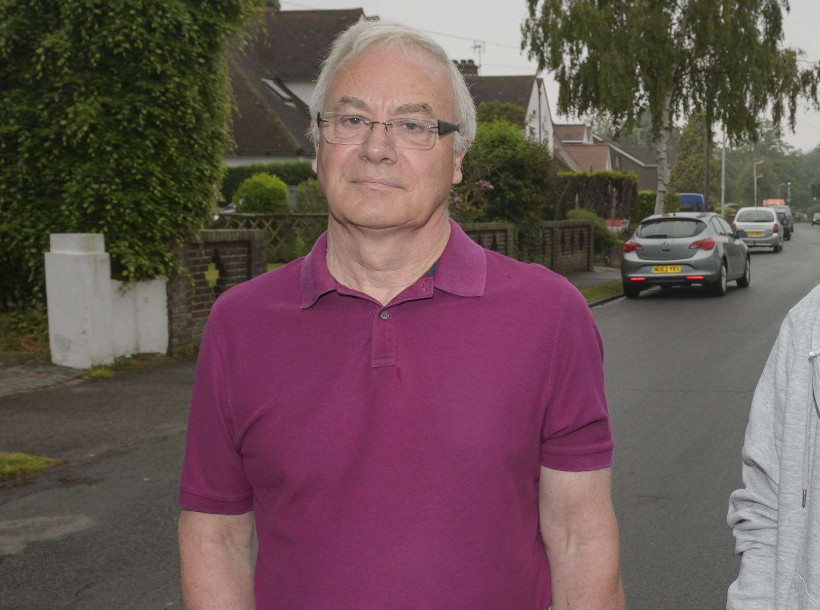 Resident Richard Baker has backed plans for a one-way system on Highsted Road
