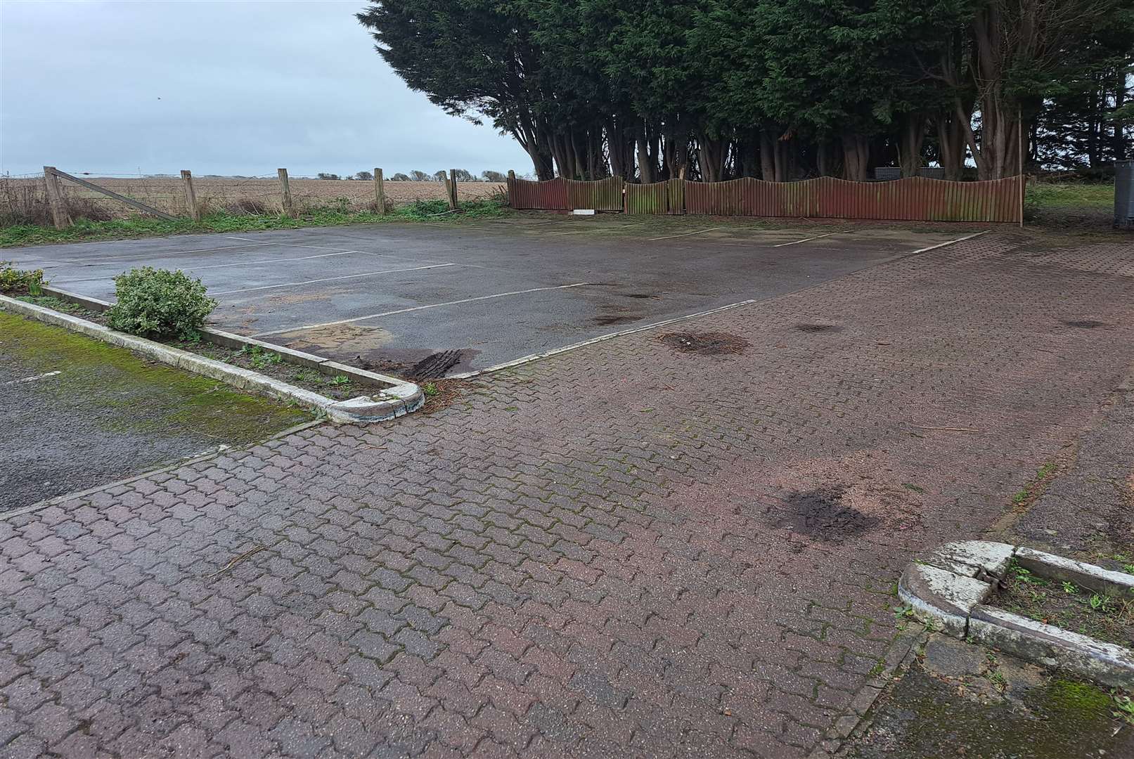 The car park of The Swingate Inn which the licensee says is being misused by non-customers