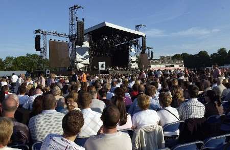 The £5 tickets for the concert were made available two days in advance. Picture: GERRY WHITTAKER