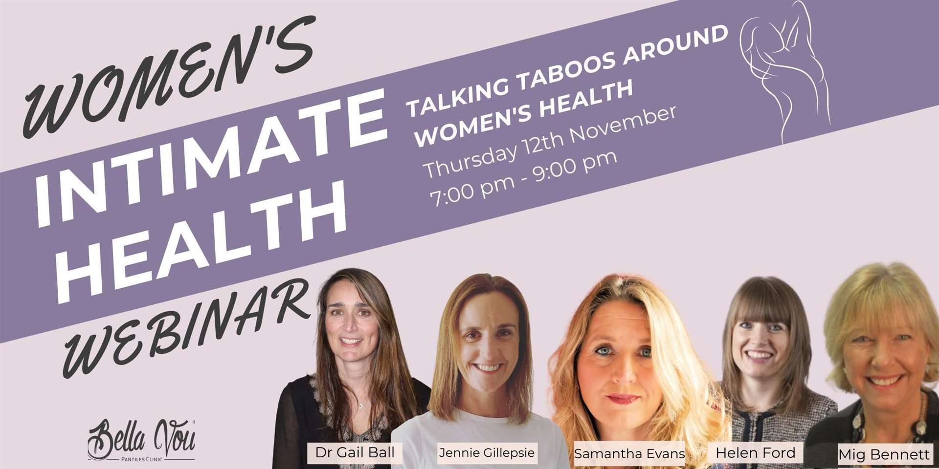 The ‘Women’s Intimate Health Webinar’ will also include special offers for those in attendance and a chance to win prizes.