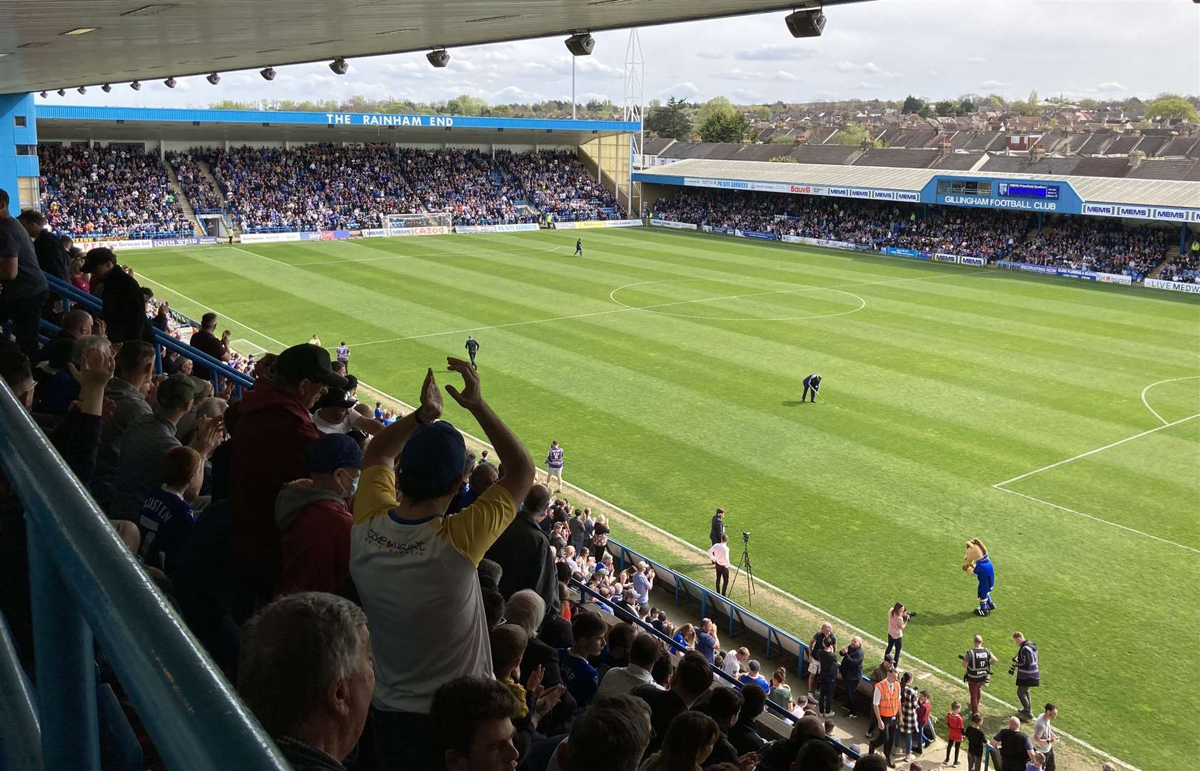 A big crowd at Priestfield for Gillingham's game against Fleetwood (56129469)